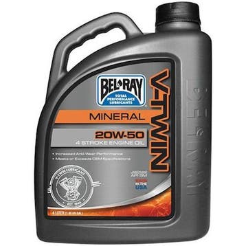Bel-Ray V-Twin Mineral 20W50 4L, Auto diversen, Onderhoudsmiddelen, Verzenden