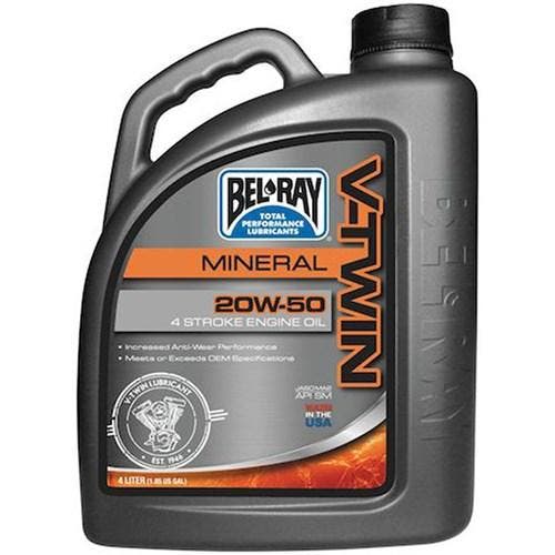 Bel-Ray V-Twin Mineral 20W50 4L, Auto diversen, Onderhoudsmiddelen, Verzenden