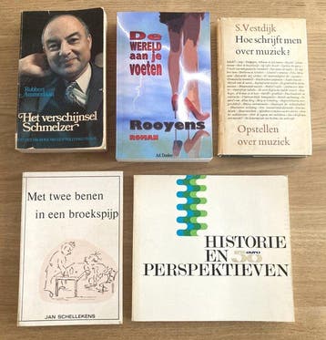 Gesigneerd: Fred Oster, Bob Rooyens, Norbert Schmelzer e.a.