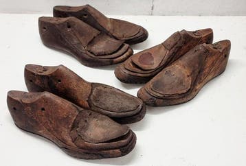 Decoratief ornament (6) - Frankrijk - Cobblers shoe lasts, Antiek en Kunst, Curiosa en Brocante
