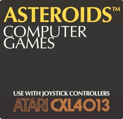 Asteroids CXL4013, Spelcomputers en Games, Games | Atari, Verzenden