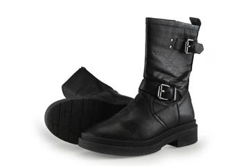 Sacha Biker boots in maat 41 Zwart, Kleding | Dames, Schoenen, Verzenden, Zwart, Overige typen, Zo goed als nieuw