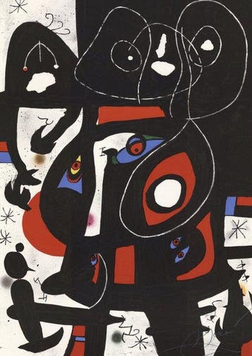 Joan Miró (1893-1983), daprès - La métamorphose