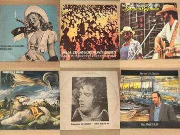 Francesco De Gregori - 6 x albums on vinyl - Diverse titels, Cd's en Dvd's, Nieuw in verpakking