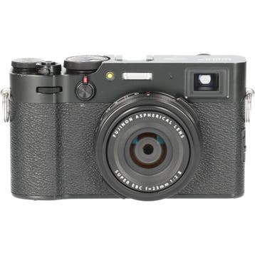 Tweedehands Fujifilm X100V Black CM6542, Ophalen of Verzenden, Gebruikt, Fujifilm