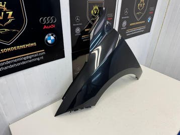 Renault Megane spatbord/voorscherm links bj.2010 zwart, Gebruikt, Links, Renault, Spatbord