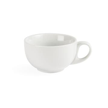 Cappuccinokop en schotel (12 stuks), Ophalen of Verzenden