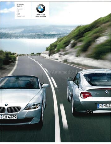 2006 BMW Z4 BROCHURE NEDERLANDS, Nieuw, BMW, Author