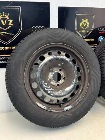2 stuks 205/60R16 inch Ford Transit Connect 2015 All-Seasons, Gebruikt, 16 inch, Banden en Velgen, 205 mm