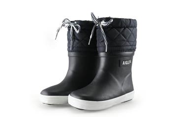 Aigle Regenlaarzen Jongens in maat 24 Zwart, Verzenden, Jongen of Meisje, Aigle, Laarzen
