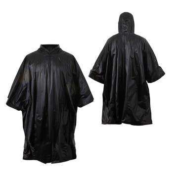 Benson Stijlvolle regenponcho met capuchon - lichtgewicht..., Ophalen of Verzenden, Nieuw