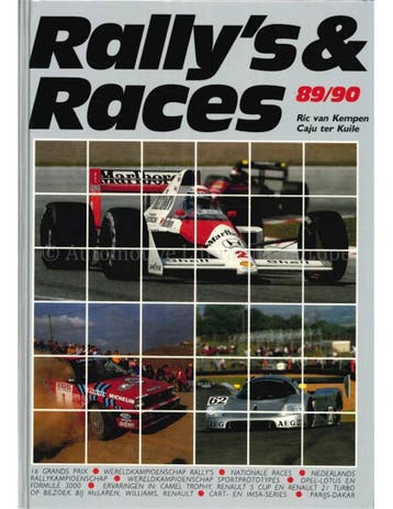 RALLYS & RACES 89/90, Nieuw, Author