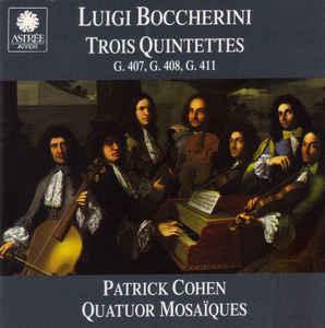 cd - Luigi Boccherini - Trois Quintettes (G.407, G.408, G..., Verzenden, Zo goed als nieuw