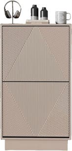 Schoenenkast - Schoenenrek - 91x24x50 cm - Moka - UEV, Verzenden, Zo goed als nieuw