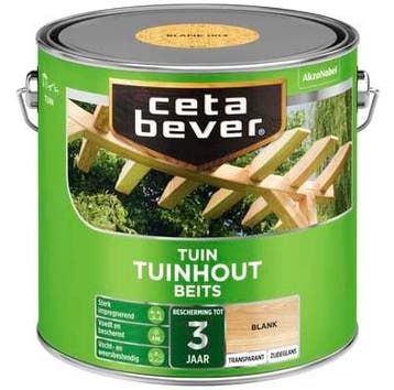 Cetabever tuinhout beits dekkend zijdeglans - donkergroen..., Nieuw, Beits, Ophalen of Verzenden, Minder dan 5 liter