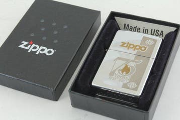 Zippo - 75th Anniversary Model - Zakaansteker - metaal, Nieuw