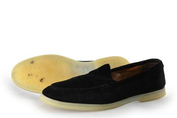 Manfield Loafers in maat 38 Zwart, Verzenden, Zwart, Overige typen, Manfield