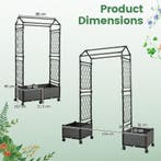 LIVSK Verhoogd Moestuinbed met Zelfbewateringssysteem - Verg, Verzenden, Nieuw