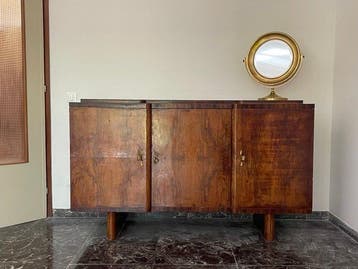 Credenza - Knoesthout - Barbuffet in Deco-stijl