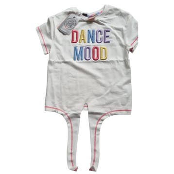 Shortsleeves -- Dance - 110/116 / Wit, Verzenden, Nieuw