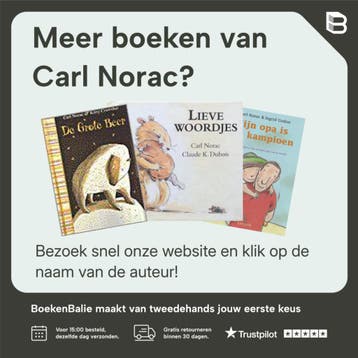 Mijn papa is een reus / Vriendjes van Leopold - Carl Norac, Boeken, Verzenden, Gelezen, Carl Norac