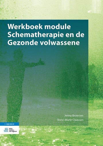 9789036822732 Werkboek module Schematherapie en de Gezond..., Verzenden, Nieuw, Jenny Broersen