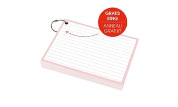 Soho Flashcards A7 50 stuks Pastel Roze, Ophalen of Verzenden, Nieuw in verpakking