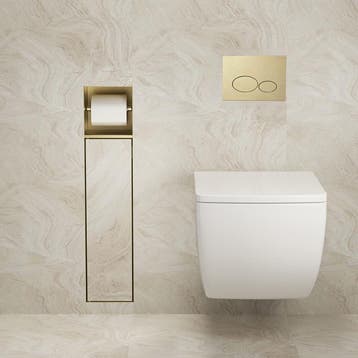 Xellanz Rocko Toiletrol- en Borstelhouder - Inbouw -, Ophalen of Verzenden, Nieuw