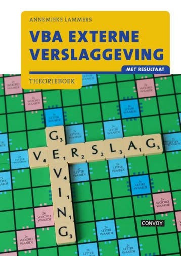 VBA Externe Verslaggeving met resultaat - A. Lammers, Verzenden, Gelezen, A. Lammers