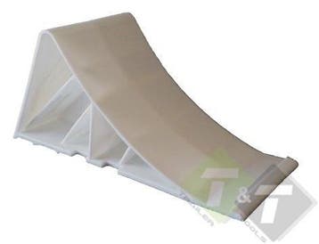 Kunststof Witte Wielkeg Set - Wielkeggen - Wielstopper - Ban, Ophalen of Verzenden, Nieuw, Universele onderdelen