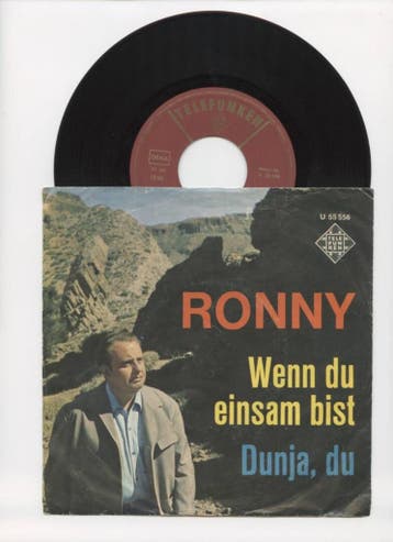 Ronny – Wenn Du Einsam Bist / Dunja, Du (1-7-Vinyl-Single), Ophalen of Verzenden, Nieuw in verpakking