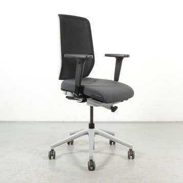 Giroflex 68 bureaustoel, antraciet / zwart mesh, 4D, Ophalen of Verzenden, Nieuw in verpakking