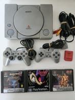 Sony - Playstation 1 (PS1) - PS1 & 2 Controllers & 3 Games, Nieuw