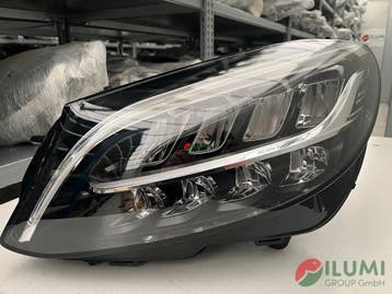 MERCEDES C-KLASSE W205 PERFORMANCE KOPLAMP L  A2059062106, Verzenden, Gebruikt, Mercedes-Benz