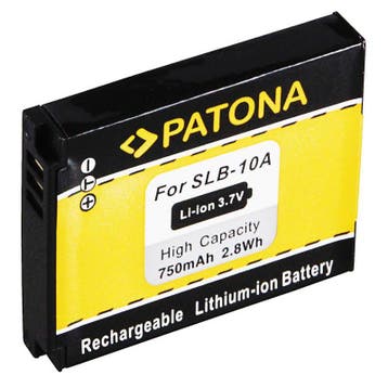 Samsung SLB-10A accu (Patona), Verzenden, Nieuw