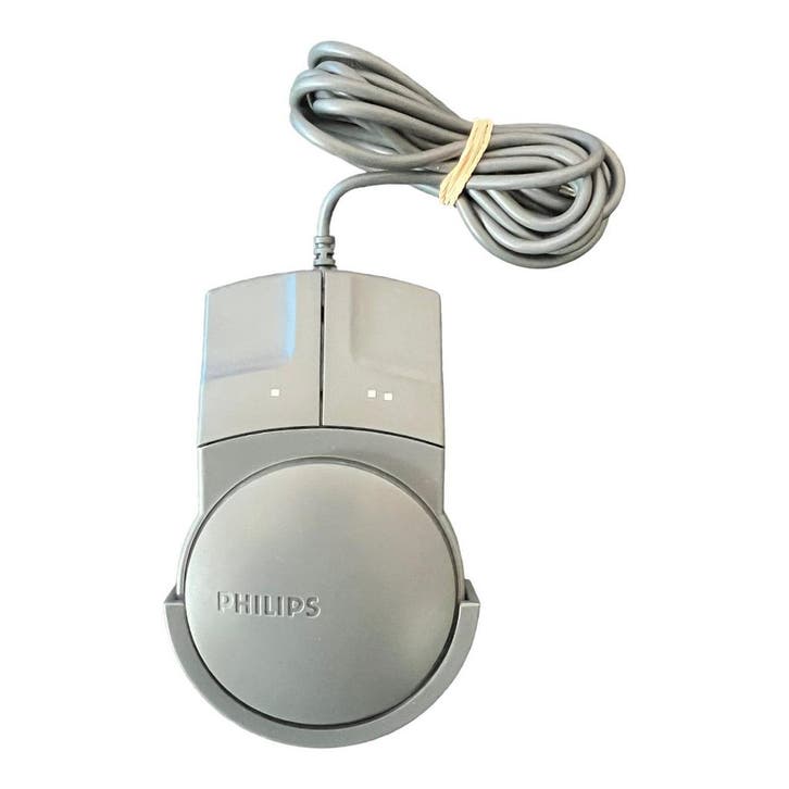 Philips CD-i / CDi Rollerball Mouse Controller Incl. Cradle, Spelcomputers en Games, Games | Overige, Zo goed als nieuw, Verzenden