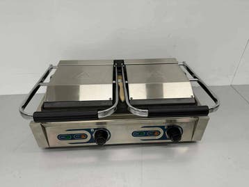 RVS Saro Dubbele Worstgrill Contactgrill Grill Curryworst, Ophalen of Verzenden, Nieuw zonder verpakking
