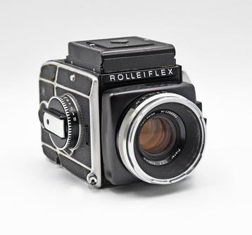 Rollei SL66 + Carl Zeiss Planar 80mm f/2.8 Analoge camera, Nieuw