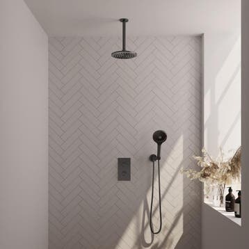 Brauer Gunmetal Edition Thermostatische Regendoucheset, Ophalen of Verzenden, Nieuw
