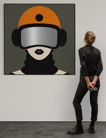 Jonathan Antony - Strike a Pose # 45. XL 1025 x 1025 mm.