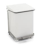 Pedaalemmer met scharnierdeksel 27L | 37x37x(h)42.8cm, Verzenden, Nieuw in verpakking