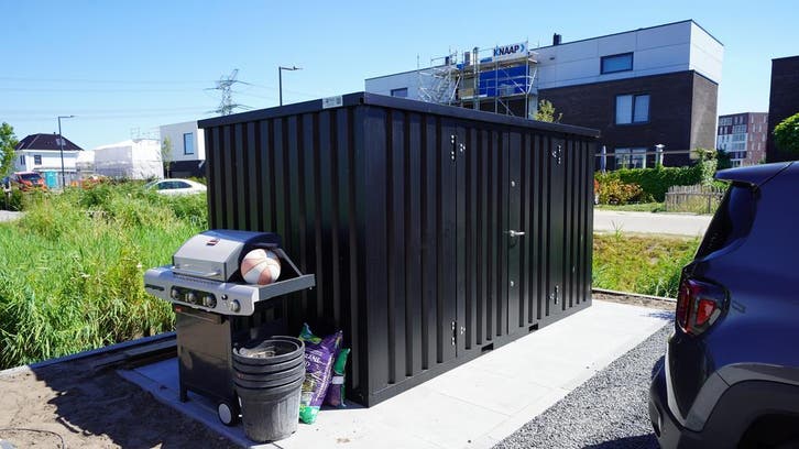 Zeecontainer , Demontabele container, Schuur,, Tuin en Terras, Tuinhuizen, 200 tot 400 cm, Zonder ramen, Minder dan 250 cm, Nieuw