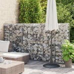 vidaXL Schanskorfmuur met deksels 100x20x150 cm, Verzenden, Nieuw, IJzer, Minder dan 1 meter