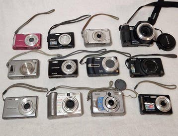 Panasonic, Nikon, Olympus, Casio, Canon, Fujifilm Lumix tz3, Nieuw