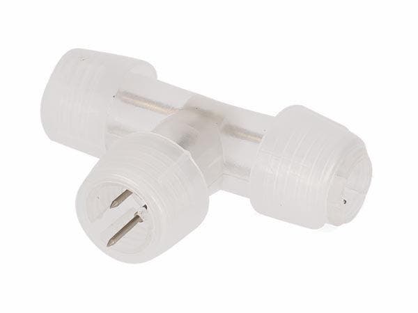 T-connector voor 9 meter LED slang - Transparant, Auto-onderdelen, Verlichting, Ophalen of Verzenden