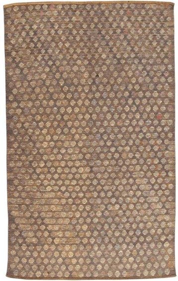 Echte Indiase Zijde Kilim Modern - Zeldzaam Tribale Indiase, Nieuw