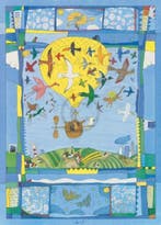 Kunstdruk Vitali P. Konstantinov - Luft 48x67cm, Verzenden, Nieuw