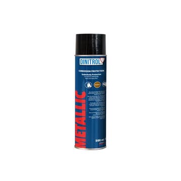 DINITROL METALLIC spuitbus 500ml (PAINT EN NON PAINT), Auto diversen, Verzenden, Nieuw