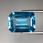 Zonder minimumprijs - 1 pcs Blauw Topaas - 24.91 ct -, Sieraden, Tassen en Uiterlijk, Edelstenen, Nieuw