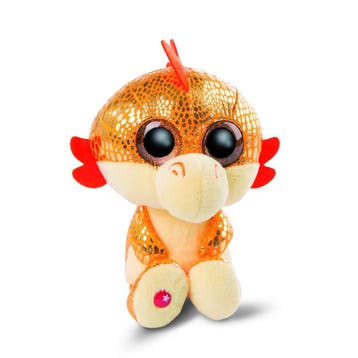Nici draak Yo-Yo - pluche knuffel - oranje - 15 cm, Verzenden, Nieuw